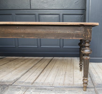 Large Antique German Gründerzeit Table, 1890s-TAT-2035675