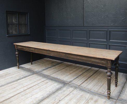 Large Antique German Gründerzeit Table, 1890s-TAT-2035675