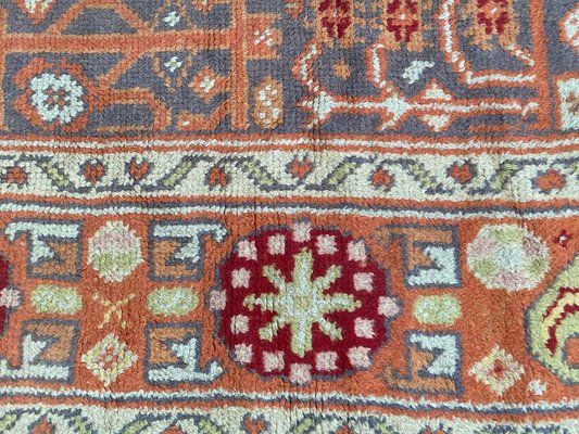 Large Antique Spanish Oushak Rug-YMM-1061840