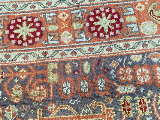 Large Antique Spanish Oushak Rug-YMM-1061840