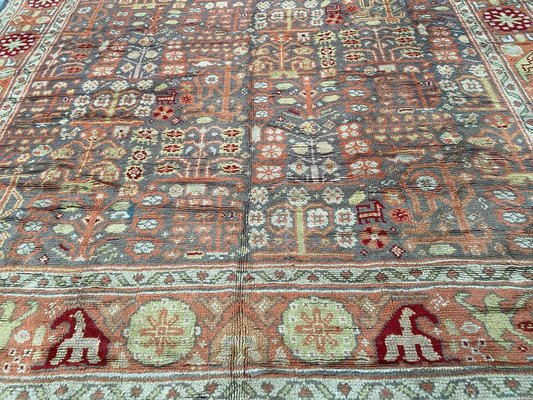 Large Antique Spanish Oushak Rug-YMM-1061840