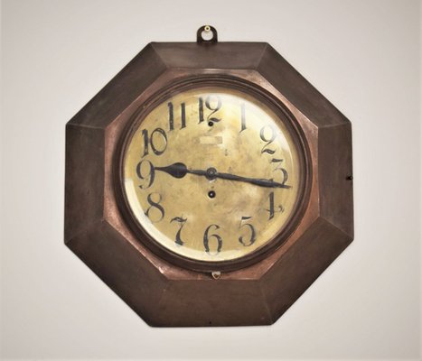 Large Antique Wall Clock by Adolf Loos-VA-623678