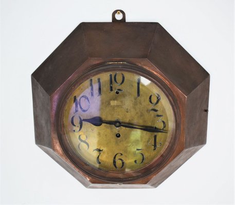 Large Antique Wall Clock by Adolf Loos-VA-623678