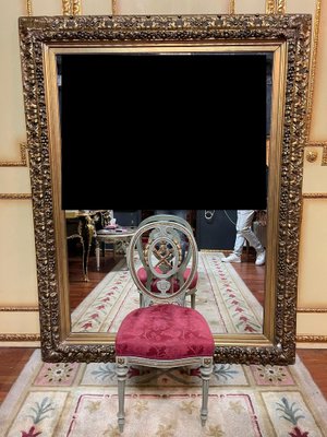 Large Antique Wall Mirror, 1860s-FLW-1401985