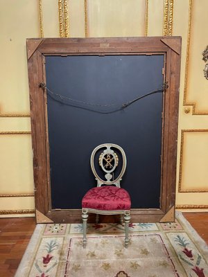 Large Antique Wall Mirror, 1860s-FLW-1401985