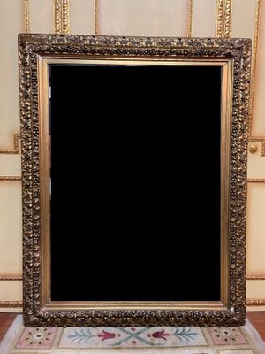 Large Antique Wall Mirror, 1860s-FLW-1401985