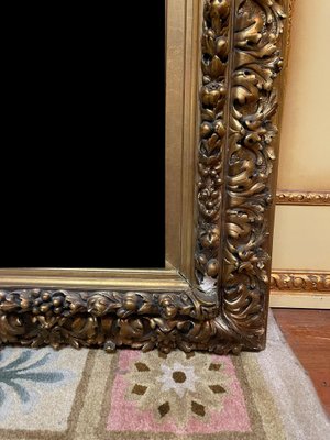 Large Antique Wall Mirror, 1860s-FLW-1401985