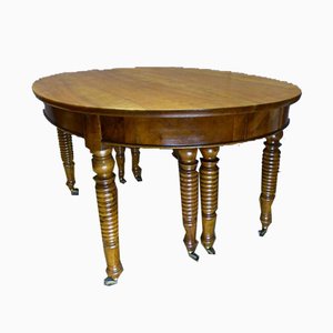 Large Antique Walnut Table-WSV-605253