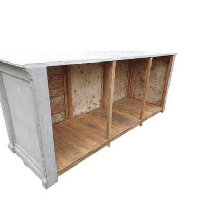 Large Antique Wooden Shop Counter, Sweden, 1890s-VAY-1368539