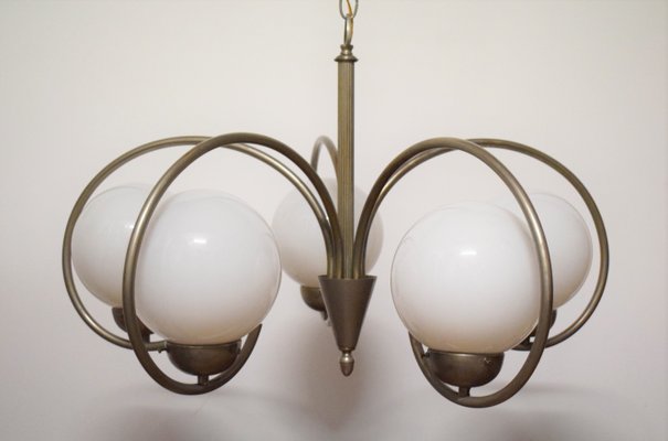 Large Art Deco Ceiling Lamp, 1920s-VA-848159