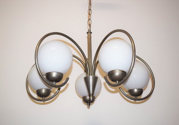 Large Art Deco Ceiling Lamp, 1920s-VA-848159