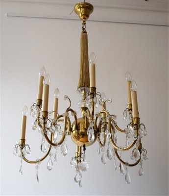 Large Art Deco Ceiling Lamp from Lobmeyr, 1940s-VA-869740