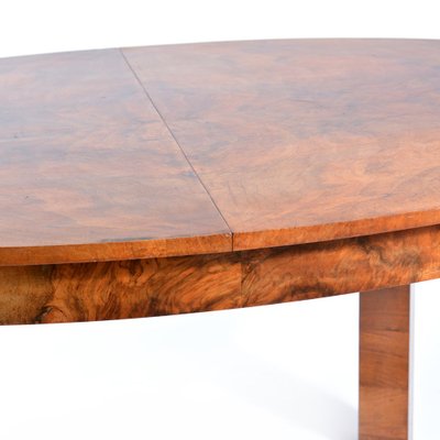 Large Art Deco Extendable Dining Table, 1930s-UL-1751069