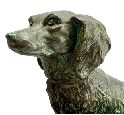 Large Art Deco Figurine of Hunting Dogs by G. Carli, 1935-MJY-1782315