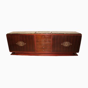 Large Art Deco Rosewood Sideboard, 1930s-KMQ-715738