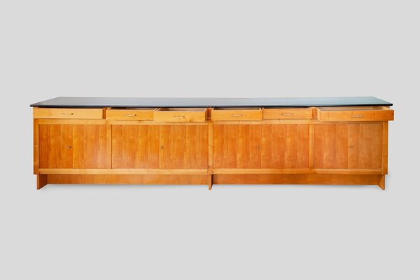 Large Ash Wood Sideboard, 1960s-KL-1000881