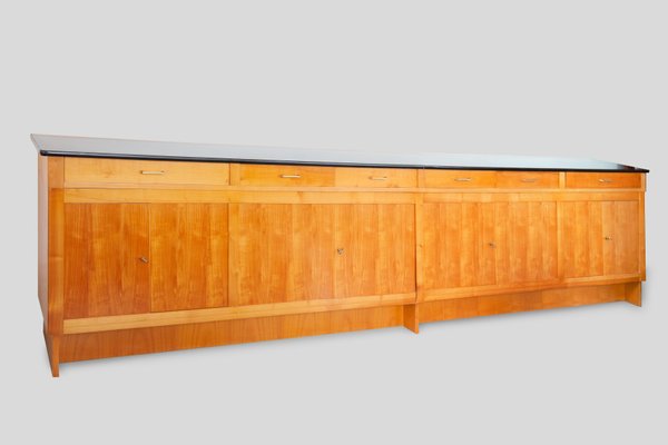 Large Ash Wood Sideboard, 1960s-KL-1000881