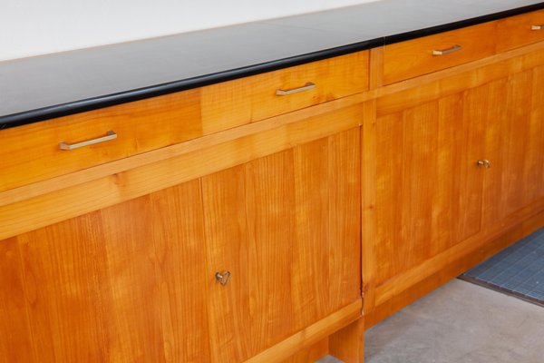 Large Ash Wood Sideboard, 1960s-KL-1000881