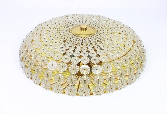 Large Austrian Flower Flush Mount by Emil Stejnar, 1960s-UGR-1086130