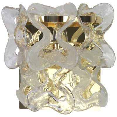 Large Austrian Murano Glass Catena Wall Sconce by Kalmar, 1960s-UGR-1086201