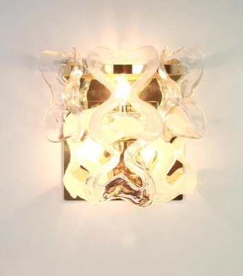 Large Austrian Murano Glass Catena Wall Sconce by Kalmar, 1960s-UGR-1086201