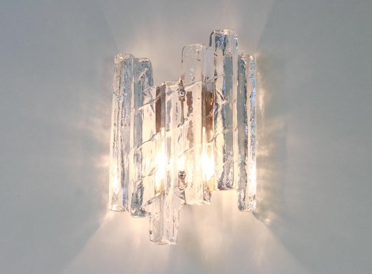 Large Austrian Murano Wall Lights in the Style of Kalmar, 1960s-UGR-1085611