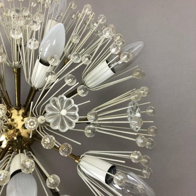 Large Austrian Snowball Ceiling Light by Emil Stejnar for Rupert Nikoll, 1950s-QZ-1099342