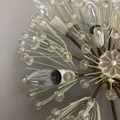 Large Austrian Snowball Ceiling Light by Emil Stejnar for Rupert Nikoll, 1950s-QZ-1099342