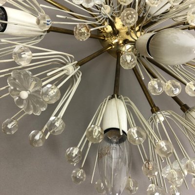 Large Austrian Snowball Ceiling Light by Emil Stejnar for Rupert Nikoll, 1950s-QZ-1099342