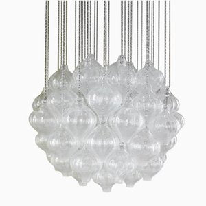 Large Austrian Tulip Chandelier by J. T. Kalmar for Kalmar, 1960s-NV-837122