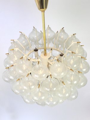 Large Austrian Tulip Glass Chandelier from Kalmar, 1960s-UGR-1086101