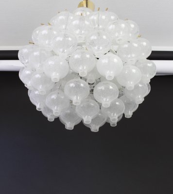 Large Austrian Tulip Glass Chandelier from Kalmar, 1960s-UGR-1086101