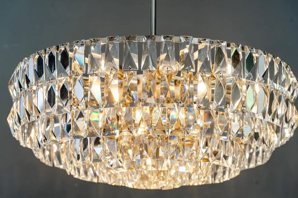 Large Bakalowits Crystal Chandelier, Vienna, 1950s-SPD-1299408