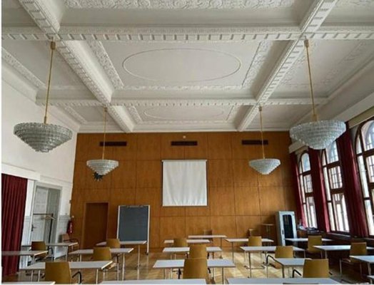 Large Ballroom Chandelier, 1970s-VDW-1345459