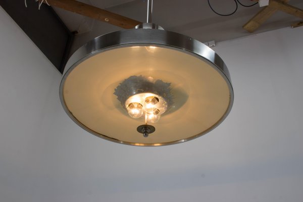 Large Bauhaus Chandelier by Franta Anýž, 1930s-TZ-712815