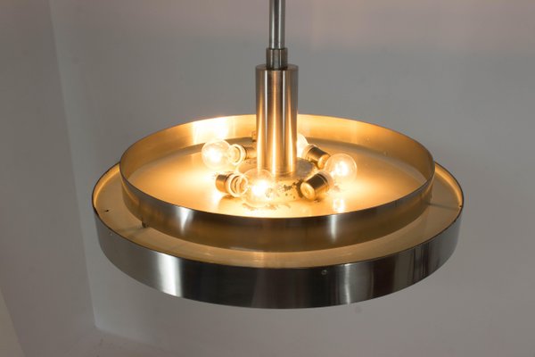 Large Bauhaus Chandelier by Franta Anýž, 1930s-TZ-712815