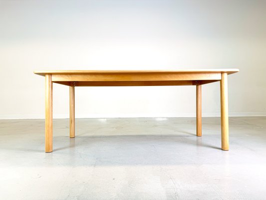 Large Beech Dining Table in the style of Rainer Daumiller-QDV-2034053