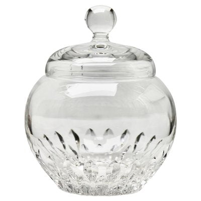 Large Belgian Cut Clear Crystal Punch Bowl-MJY-1150405