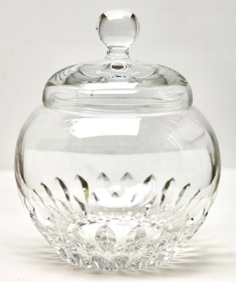 Large Belgian Cut Clear Crystal Punch Bowl-MJY-1150405