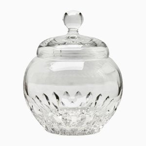 Large Belgian Cut Clear Crystal Punch Bowl-MJY-1150405