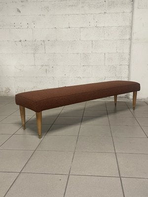 Large Bench with Maple Wood and New Coating, 1950s-JHL-1747192