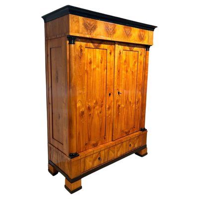 Large Biedermeier Armoire in Cherry, South Germany, 1820s-NNB-1757276