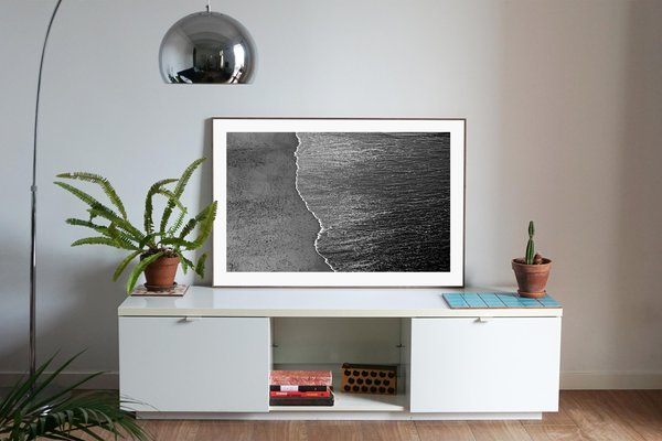 Large Black and White Giclée Photograph of Seascape, 2021-RWC-845061