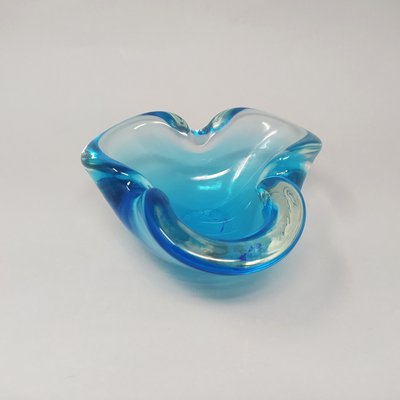 Large Blue Bowl by Flavio Poli for Seguso-QGR-859725