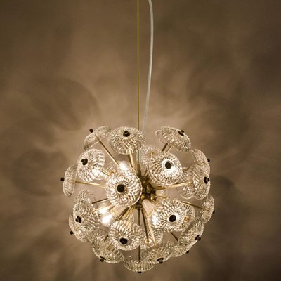 Large Brass and Glass Sputnik Lamp by Emil Stejnar, Germany, 1960s--VDW-994080