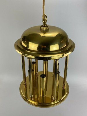 Large Brass Ceiling Lamp, 1970s-EJL-1063098