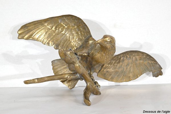 Large Brass Eagle, 1950s-RVK-1395814