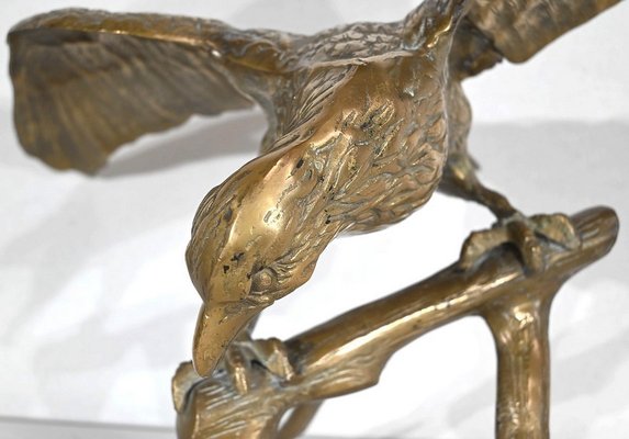 Large Brass Eagle, 1950s-RVK-1395814