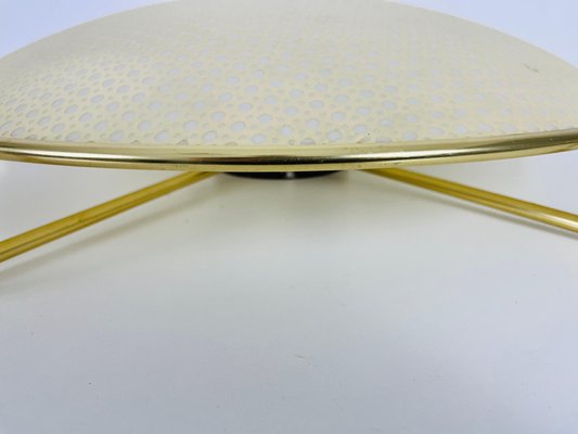 Large Brass Flush Mount from Erco, 1960s-PUK-1406764