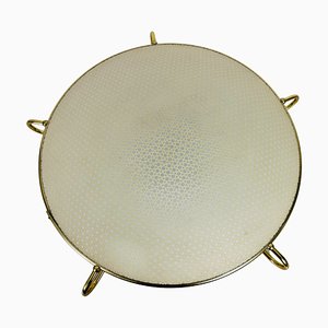 Large Brass Flush Mount from Erco, 1960s-PUK-1406764